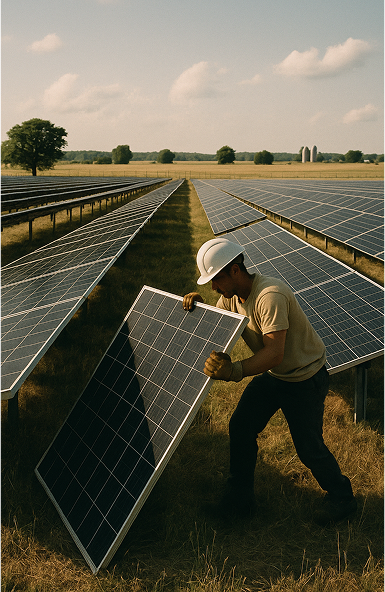 $60 MM REAP + EB-5 Capital Stack – Utility-Scale Solar Farm